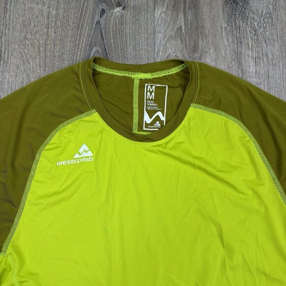Westcomb (Westcomb) Crewneck Dry Tee Shirt Neon Men’s Size M Medium Canada - Picture 4 of 11